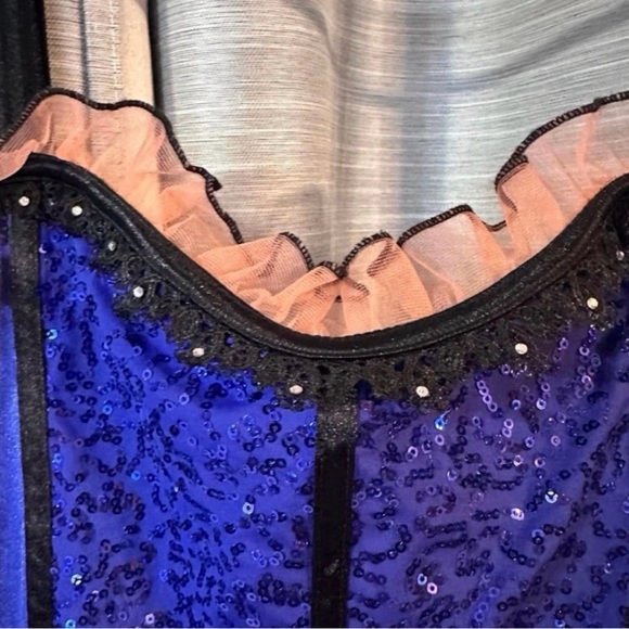 Weissman Beige and Black Dance Costume - Picture 3 of 11